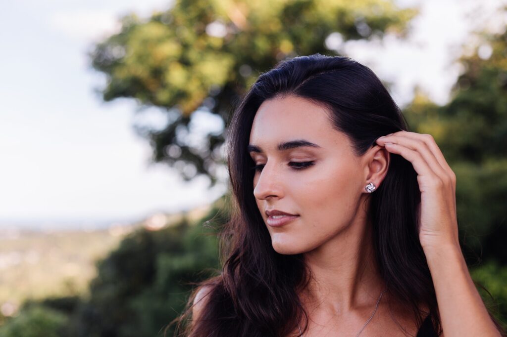 Four Seasons with Moon Ocean Stud Earrings: Curating Year-Round Style